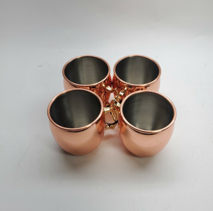Tasse en cuivre pur de qualité supérieure parfaite pour servir des cocktails authentiques Mocktails Drinkware Crafts Tasse en cuivre - Product Image 3