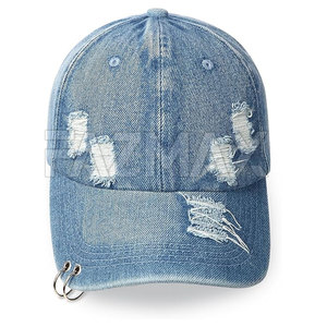 Nuevo estilo Jeans Hat Mejor calidad 100% Algodón Hecho Jeans Sombreros Más vendidos Casual Jeans Hat para adultos - Product Image 1