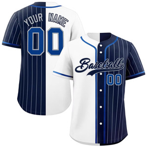 Maillot de baseball boutonné de haute qualité avec numéro de nom personnalisé et maillot de vente en gros respirant et imprimé avec logo - Product Image 6