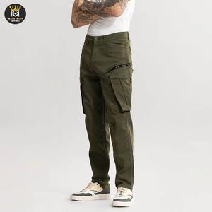 Pantalones Cargo de Mezcla de Algodón Transpirables y Resistentes al Viento para Hombre, Estilo Informal, Cintura Media, Último Estilo, Precio Bajo en Oferta - Product Image 3