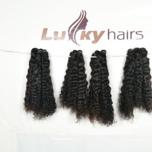 100% vietnamita Remy rizado virgen Color negro natural vendedores tejiendo cutícula alineados paquetes fabrica extensiones de cabello humano - Product Image 5