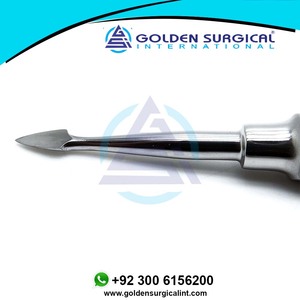 Elevadores de Raíces Dentales para Extracción Oral # 36 Instrumentos Quirúrgicos Manuales de Acero Inoxidable de Primera Calidad con Empuñadura Ergonómica y Certificación CE - Product Image 5