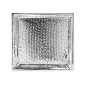 Plateau de service vintage en métal Plateau de forme ronde fait à la main Plateau de service classique élégant en métal fantaisie - Product Image 4