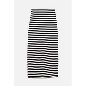 <b>Slit</b> Stretch <b>Midi</b> <b>Skirt</b> - Product Image 6