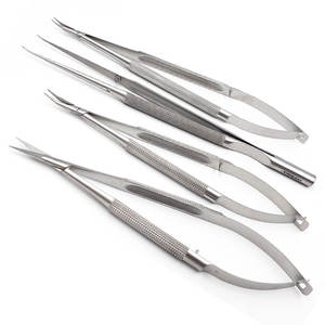 Juego de Equipo de Microcirugía para Laparotomía Básica, Juego de Tijeras de Microcirugía, Kit de Acero Inoxidable, Aprobado por ISO y CE, Narham Enterprises - Product Image 1