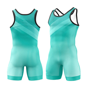 2025 Venta caliente de alta calidad Pakistán hizo Lucha Libre Singlets estilo único Digital impreso Singlets para la venta en línea - Product Image 4