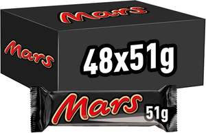 Boîte cadeau en vrac de barres chocolatées au lait Mars, 24 barres de 51 g avec biscuits sucrés et fruits, pour les friandises de bureau - Product Image 6