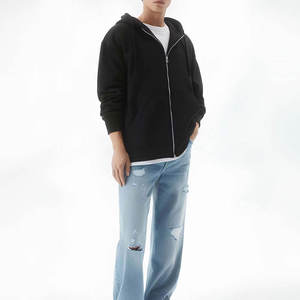 เสื้อมีฮู้ดผ้าฝ้าย100% สินค้ามาใหม่น้ำหนักเบาพิมพ์ลายดิจิตอลแบบลำลองย้อมสีธรรมดาย้อมสีด้วยหินโลโก้ตามสั่ง - Product Image 6