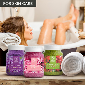 Set de Sales Marinas Naturales Aromatika para Baño, 3 Paquetes de 400g, Cristales de Lavanda, Rosa y Eucalipto, Kit de Aromaterapia 3 en 1 para Cuerpo, Adultos - Product Image 4