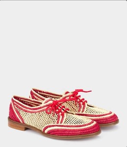 Chaussures marocaines faites main en raphia naturel, et semelles en cuir véritable Sandales en raphia pour femmes Raphia confortable, idée cadeau - Product Image 1