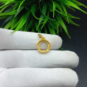 Base de Plata de Ley 925 de Alta Calidad para Colgante con Corona Redonda, de 5x5mm a 15x15mm, para Fabricación de Joyería al por Mayor - Product Image 3