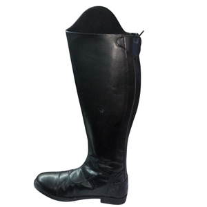 Bottes d'équitation en cuir véritable de haute qualité avec fermeture éclair YKK et semelle TPR, confortables et durables - Product Image 1