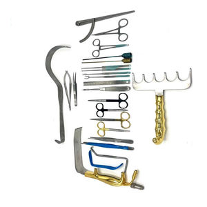 Juego de instrumentos de abdominoplastia de grado quirúrgico de 23 piezas, juego básico de acero inoxidable para cirugía de abdomen de plástico, fuente de alimentación Manual - Product Image 3