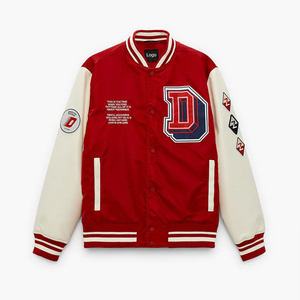 Wool <b>Varsity</b> <b>Jacket</b> <b>Mens</b> Warm College Letterman <b>Bomber</b> <b>Jacket</b> Custom Embroidery Team Wear High Quality - Product Image 1