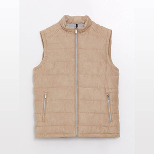 Veste matelassée sans manches à fermeture éclair avec poches à un prix abordable en gros - Product Image 6