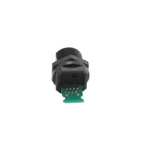 Waterproof Cat5e C size RJ45 plastic female panel mount connector with PCB board (13/16"-28UN)