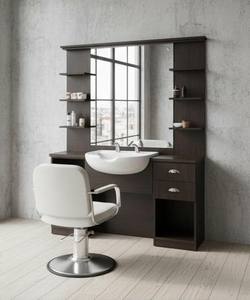 เฟอร์นิเจอร์ร้านเสริมสวยและร้านตัดผมไม้สุดหรูทันสมัย สำหรับใช้ในห้างสรรพสินค้า โรงยิม และอู่ซ่อม - Product Image 3