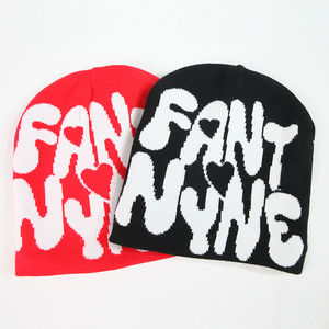 Gorro de invierno con estampado completo unisex, gorro de punto acrílico con logotipo personalizado, gorros al por mayor - Product Image 5