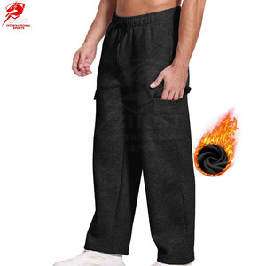 Pantalones de Forro Polar para Uso Diario, Tejido Transpirable y Cálido, Ropa Deportiva Informal para Correr, Entrenar y Actividades al Aire Libre - Product Image 6