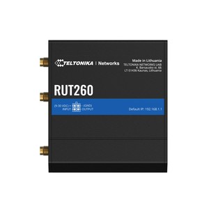 เราเตอร์อุตสาหกรรม LTE Teltonika RUT260, Cat.6, 2x LAN 100Mb/s WiFi 2.4GHz, RUT260 000000 - Product Image 3