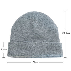 Bonnet personnalisé de haute qualité chapeaux d'hiver bonnets à la mode pour homme et femme classique acrylique bonnets personnalisés - Product Image 3