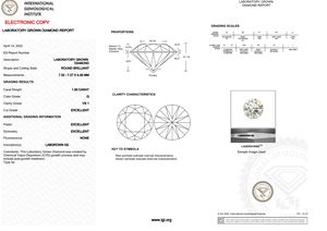 VS1 Clarté Rond Brillant Cut Blanc G Couleur 1.50 Carat Taille Lâche Lab Diamants Fabrication de Bijoux Synthétiques CVD Diamants Vente en Gros - Product Image 2