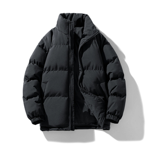 Veste bouffante à fermeture éclair personnalisée hiver vestes bouffantes de haute qualité hommes vente à chaud personnalisé bombardier bouffant vestes design décontracté - Product Image 3
