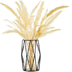 Handmade Modern <b>vase</b> embossed flower pot decoration restaurant hotel entrance home metal <b>decorative</b> <b>vase</b> - Product Image 6