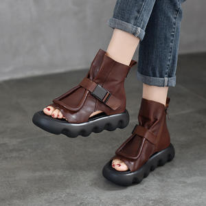 Mocassins décontractés à semelle épaisse pour hommes, chaussures à plateforme à enfiler pour le bureau, le quotidien et les tenues tendance, chaussures robustes - Product Image 1