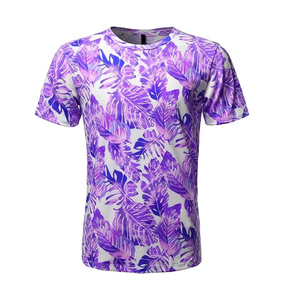 Camiseta de Moda para Hombre, Algodón Elástico, Corte Entallado, Uso Diario Informal, Venta al Por Mayor - Product Image 4