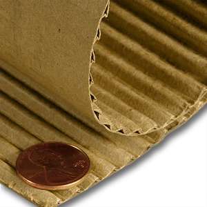 Heavy Duty B Flute Corrugated Paper Rolls <b>Protective</b> & <b>Cushioning</b> <b>Material</b> - Product Image 1