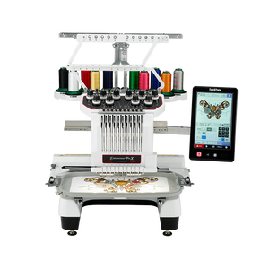 Nouvelle machine à broder industrielle Brother Pr1000e à 10 aiguilles avec kits et cerceaux - Product Image 2