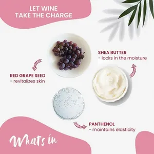 ครีมบำรุงผิวหน้าสูตรเข้มข้นจากองุ่นแดงอุดมด้วยสารต้านอนุมูลอิสระ สำหรับขายส่งและรับผลิตแบรนด์ส่วนตัว ช่วยลดเลือนริ้วรอยและกระชับผิว ให้ความชุ่มชื้นทุกวัน - Product Image 2