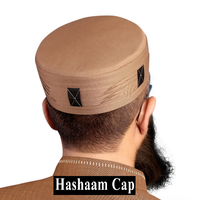 Chapeaux Saariya multistyles personnalisés avec noms Bérets ronds en coton polyester de prière islamique musulmane