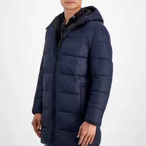 Manteaux d'hiver pour hommes personnalisables OEM, col rabattu, motif décoratif pour les aventures en plein air, fins et imperméables - Product Image 5