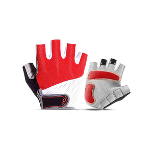 Guantes de ciclismo personalizados de la mejor calidad medio dedo antideslizante neopreno cuero pantalla táctil al aire libre esquí pesca Unisex hombres mujeres - Product Image 3