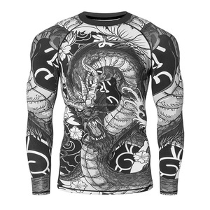 Rashguard de rendimiento de ropa Nardon con poliéster para MMA y otros deportes para todas las actividades - Product Image 1