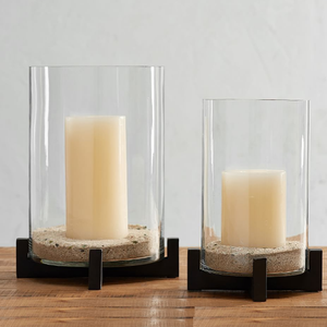 เชิงเทียนทำด้วยมือที่วางเทียนทันสมัยมีสไตล์สร้างสรรค์พายุเฮอริเคนโลหะสำหรับตกแต่งบ้านโต๊ะในห้องนั่งเล่น - Product Image 3