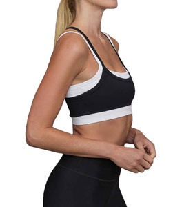 Whole Sale Summer Sexy Gym Bra for Women High Elastic Backless Sport Vest Drop Shipping Sleeveless Sport Wear Fitness Bra 2026 - Product Image 1