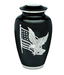 Nueva urna de cremación de alta calidad en tono latón de Color bronce para cenizas humanas, urna de cremación de bajo precio de Metal, urnas de cremación modernas calientes - Product Image 5