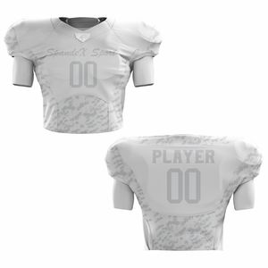 Maillots de football personnalisés à manches courtes imprimés de logo personnalisé et design Maillot d'équipe et de club de sport respirant - Product Image 1