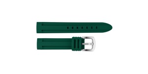 JD013 Unisex 18-26mm Green Sports Smart <b>Watch</b> Band Soft Breathable Lightweight Stainless Steel Quick Release Silicone Fashion - Product Image 4