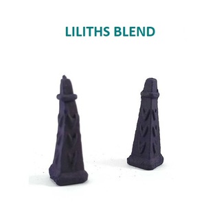 Natural Liliths Blend Sqaure <b>Backflow</b> <b>Incense</b> <b>Cones</b> Wholesale Supply at Leading Price ( Purple ) - Product Image 1