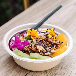 Tazón redondo desechable de 29 oz, ecológico, personalizable, diferentes tamaños para sopas, ensaladas abundantes, 850ml, cantidad personalizable - Product Image 3