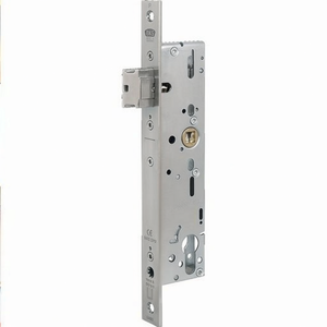 Cerradura de embutir tubular Panic B 1916 E DIN Izquierda/Derecha 24/270/34/92/9mm Placa frontal en forma de U Accesorio para equipo de extinción de incendios - Product Image 3
