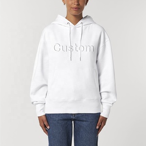 Sudadera Unisex de Cuello Redondo con Estampado en Relieve 3D Personalizado al por Mayor, Sudaderas con Estampado en Relieve para Mujer - Product Image 3