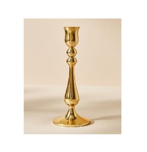 Modern Design Gold Plated Candle Holder for Home Decoration and Wedding Events Gold Color Finishing Candle Holder Design - Product Image 2