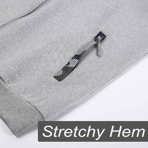 High Quality Custom Men's Zipper Tracksuits Set Winter Workout Wholesale <b>Clothing</b> Plus Size Features Customized Design - Product Image 4