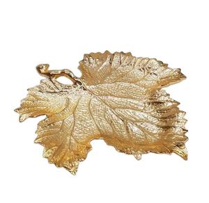 Bol à la mode avec support, pour la maison, l'hôtel, le Restaurant, plat de service décoratif, finition galvanisée, bols de service ovales en Aluminium - Product Image 5