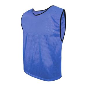 Lightweight Mesh Soccer <b>Training</b> <b>Bibs</b> 100% Polyester Custom Design Team Use Sleeveless Football Jersey - Product Image 1